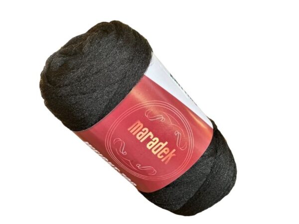 Black Brazilian Wool 100% Acrylic Yarn for Crochet and Hair Braiding - Image 5