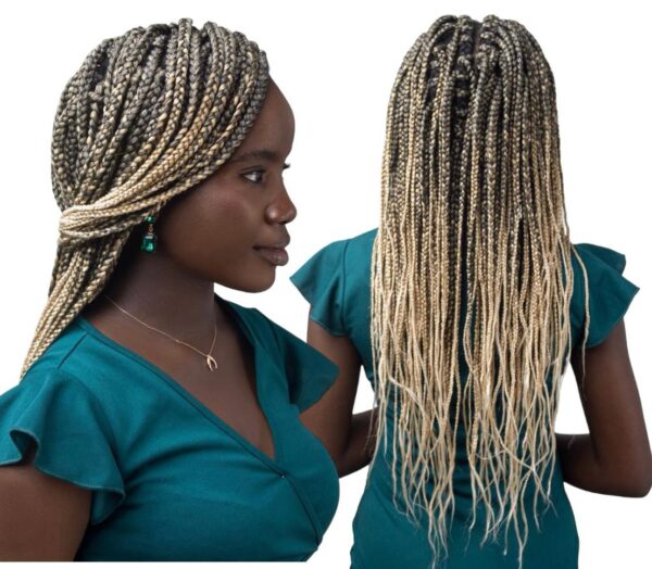 Ombré 6X Mega Pack Pre-Stretched Professional Braiding Hair Extension - Image 7
