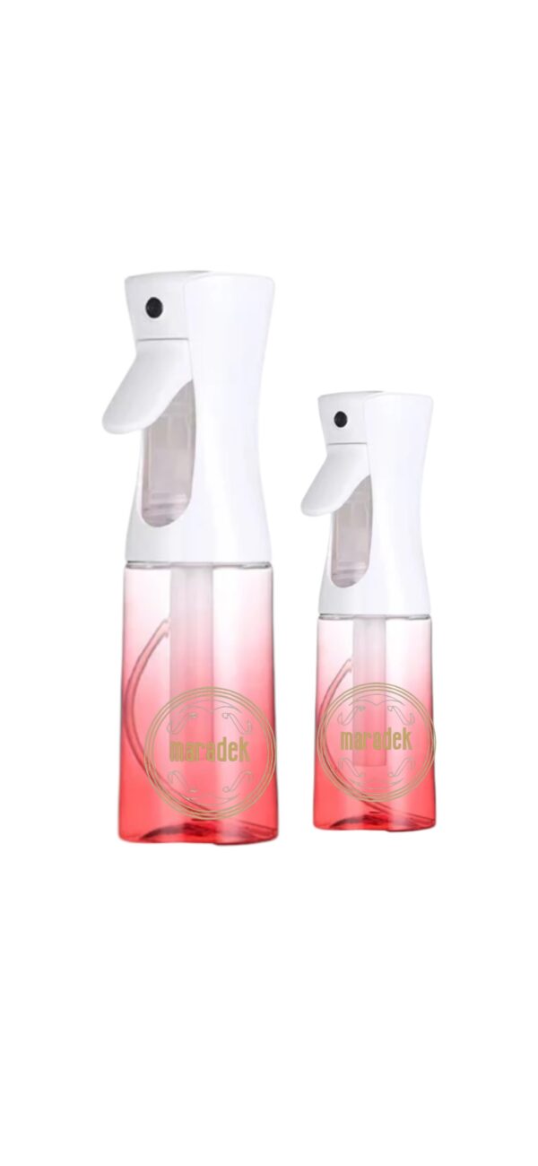 Reusable All Purpose Home Essential Continuous Ultra Fine Water Misty Hair Styling and Home Essentials Spray Bottle – 300 ml (10.1oz) - Image 2