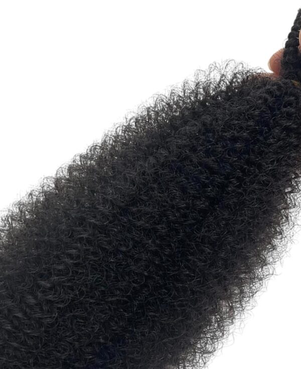 BLACK 4x AFRO MARLEY KINKY SPRING TWIST - 24 inches - Image 7