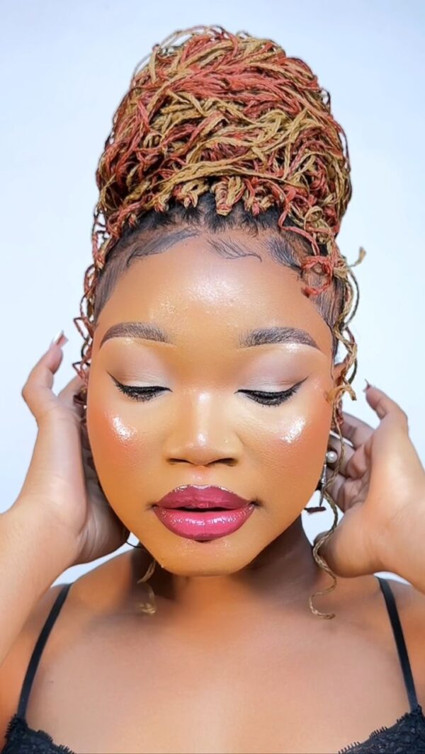4x Curly Micro Zizi Wavy 30 Inch Folded Length Crochet Box Braids - Image 8