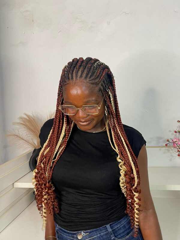 6X Mega Pack Pre-Stretched Professional Braiding Hair Extension COLOUR 350# - Image 3