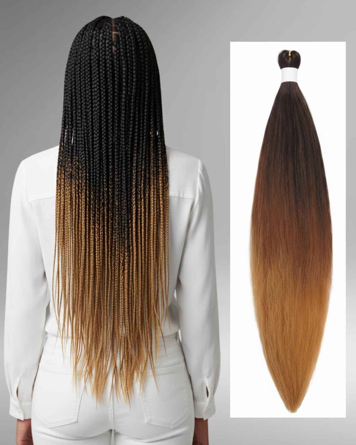 Maradek 6x pre-stretched professional braiding hair pack front