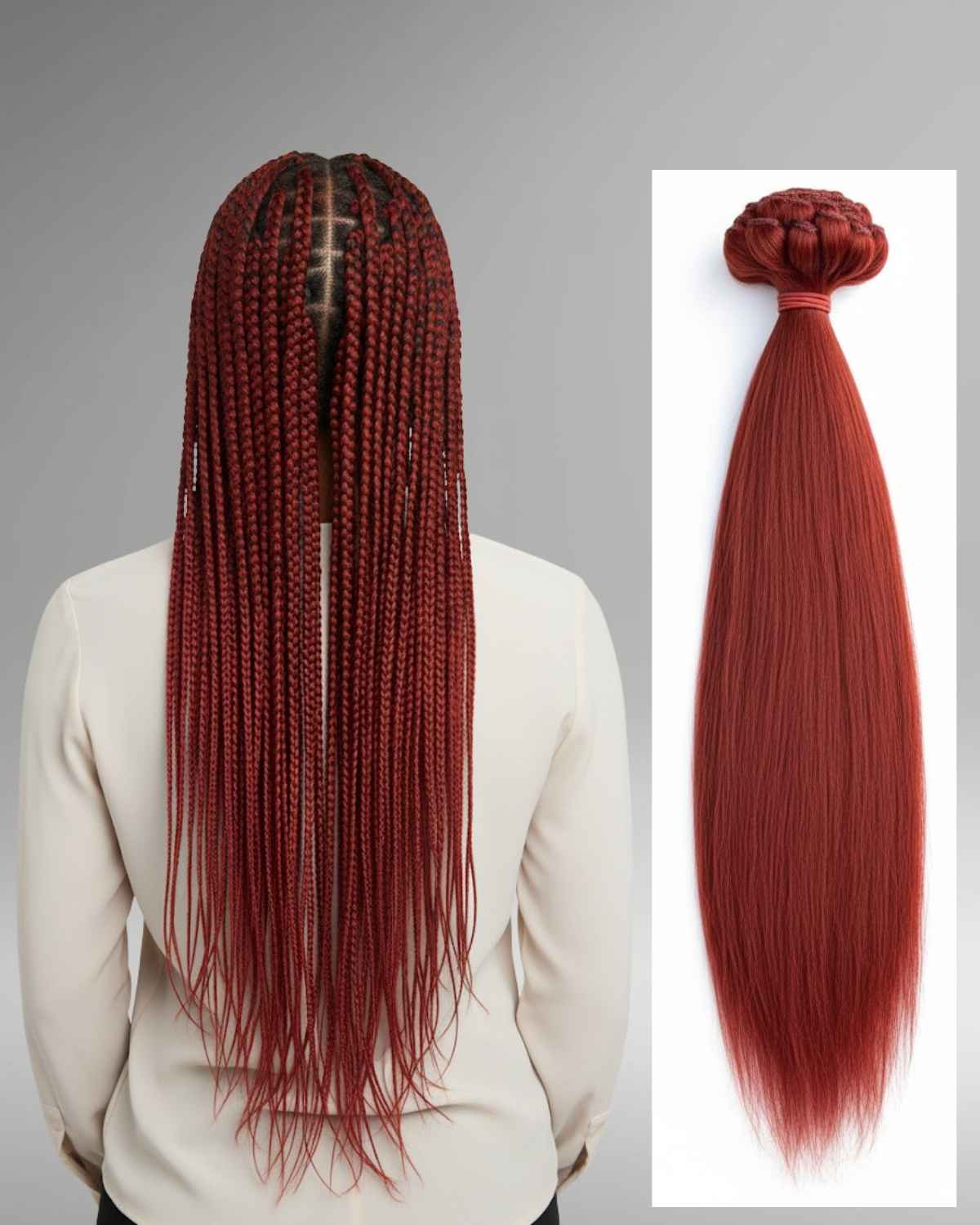 Maradek 6x pre-stretched professional braiding hair pack front