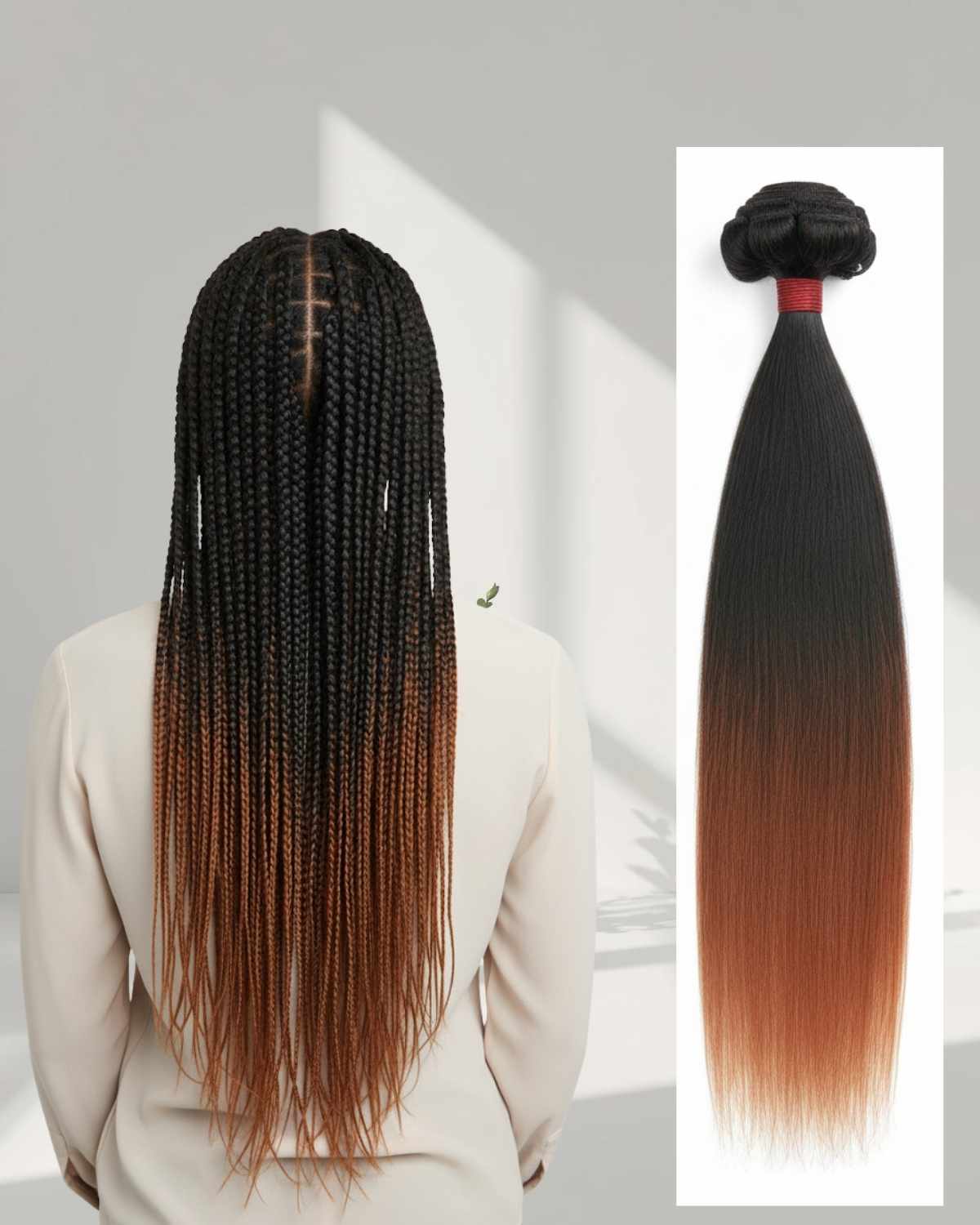 Maradek 6x pre-stretched professional braiding hair pack front