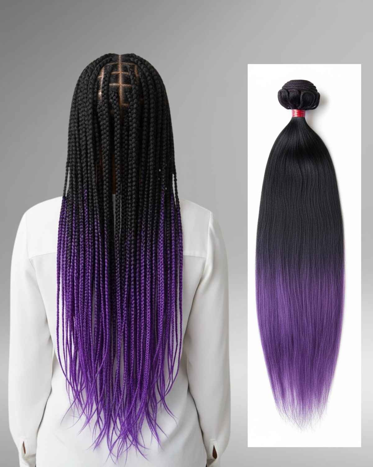 Maradek 6x pre-stretched professional braiding hair pack front