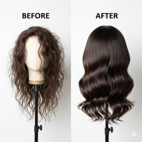Before-and-after-comparison-of-a-dry-tangled-wig-vs-a-revived-shiny-human-hair-wig-on-wig-stand-realistic-studio-lighting 