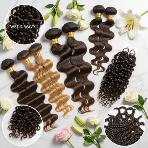 Best braiding hair 2026 water wave bulk hair and human hair for braiding from Maradek