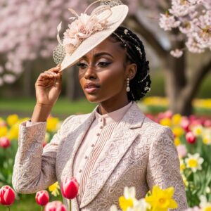 Easter hairstyles for Black women with elegant braids and wigs