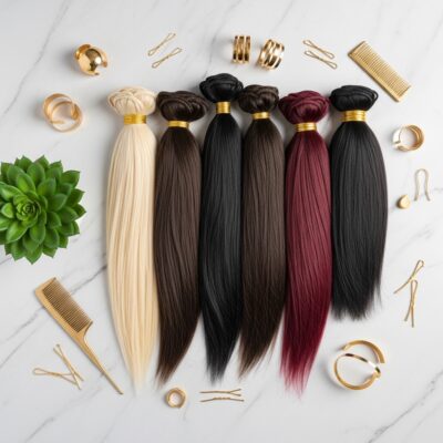 ShopMaradek pre-stretched braiding hair for knotless braids and box braids — lightweight scalp-friendly braiding extensions