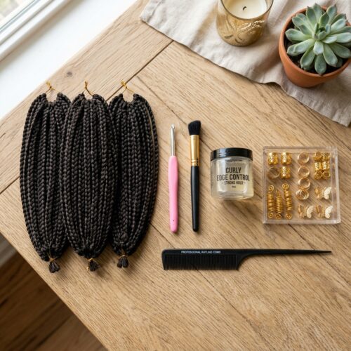 best pre-looped crochet box braids for DIY installs